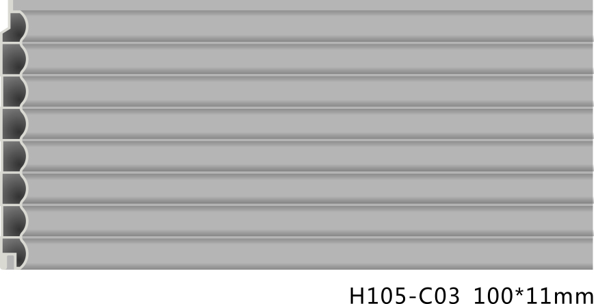 Grille lines H105