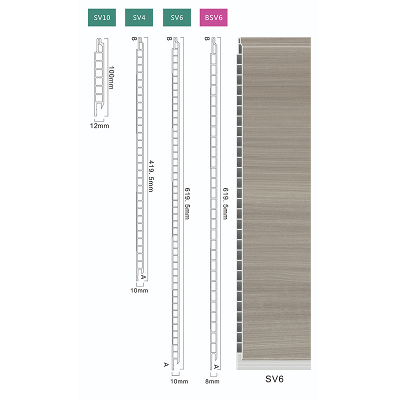 V-seam wall panels SV10, SV4, SV6, BSV6, SB4, SY4